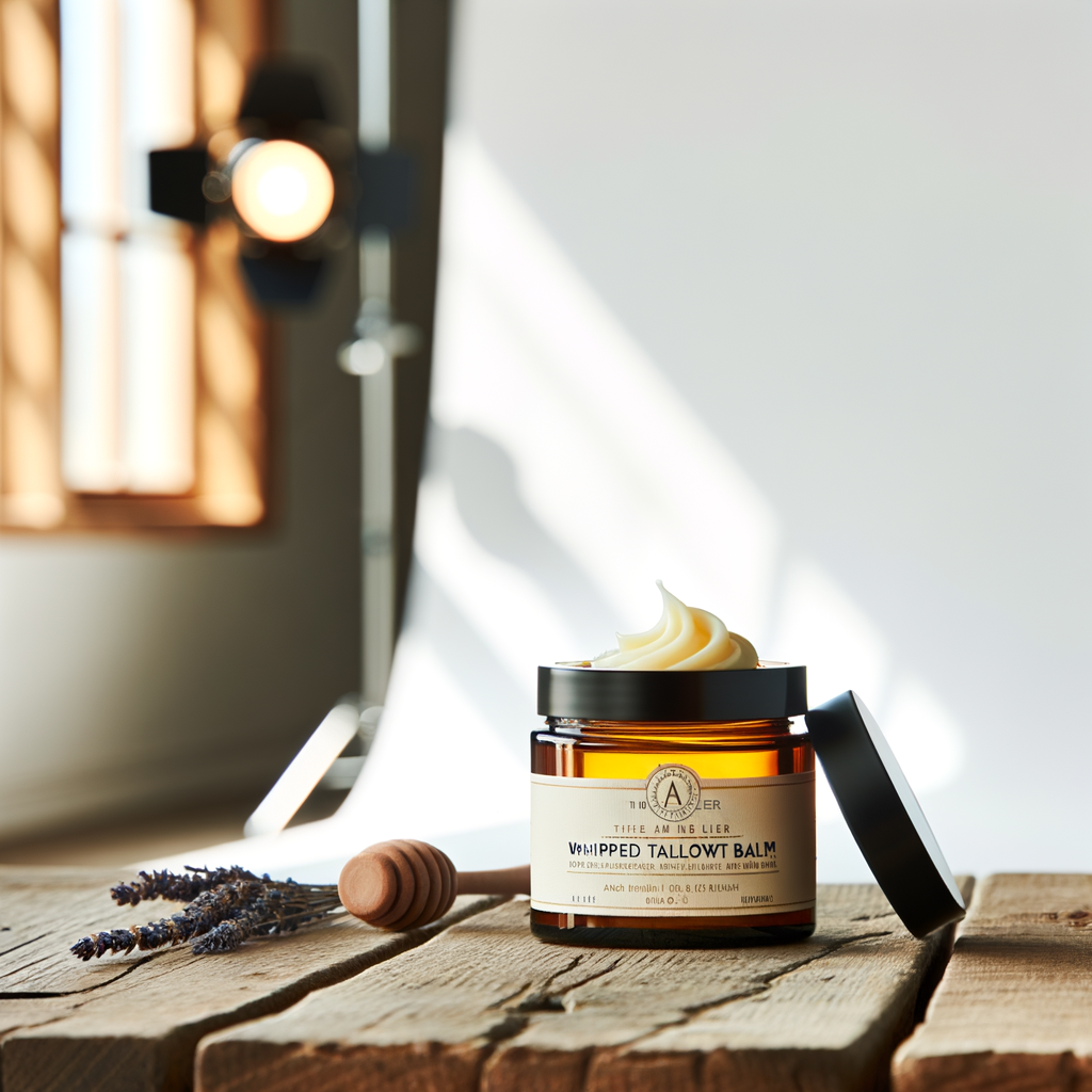 honey-jojoba tallow balm